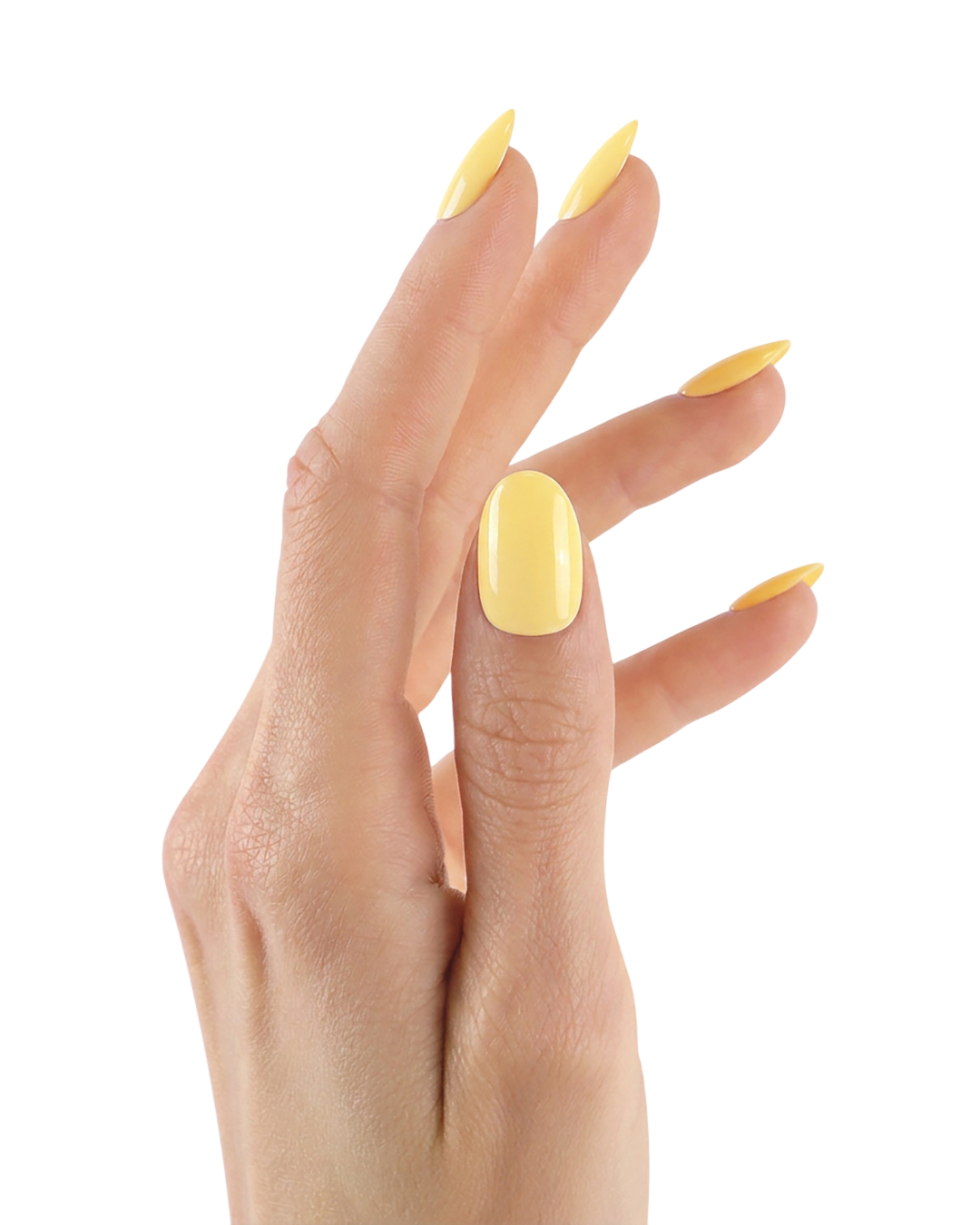 Uñas press-on Lemon Tree Redonda Corta - vista adicional 2 | Cuti Clé