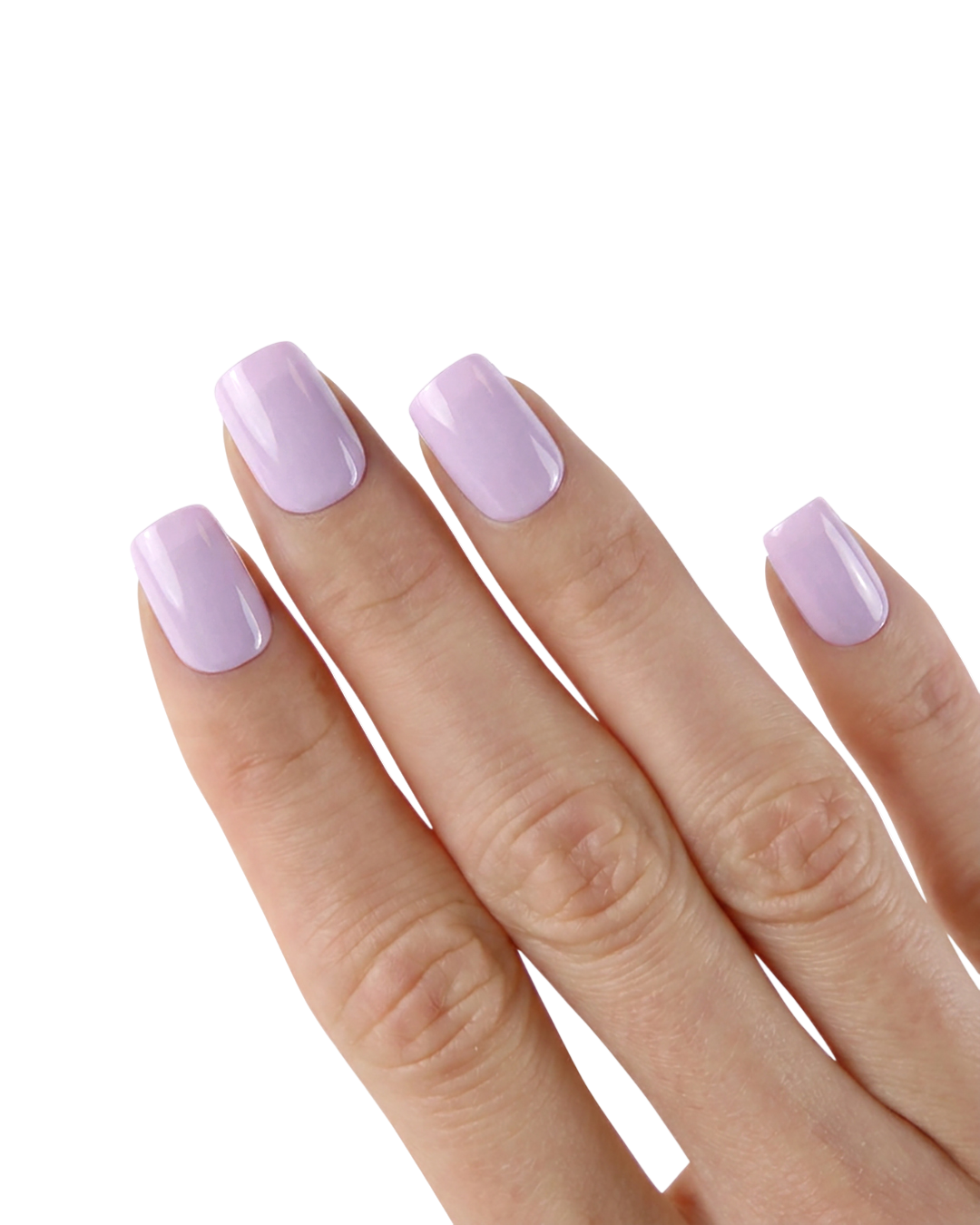 Uñas press-on Lavender Haze Cuadrada Corta - vista adicional 1 | Cuti Clé