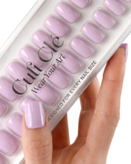 Uñas press-on Lavender Haze Cuadrada Corta - vista adicional 3 | Cuti Clé