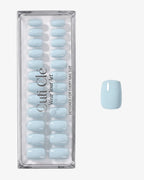 Uñas press-on Baby Blue Cuadrada Corta | Cuti Clé
