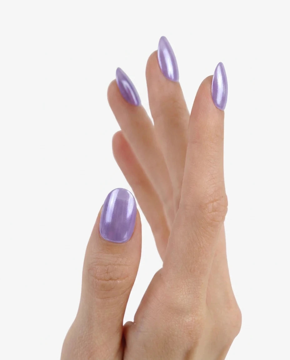 Amethyst Cat Eye Redonda Corta