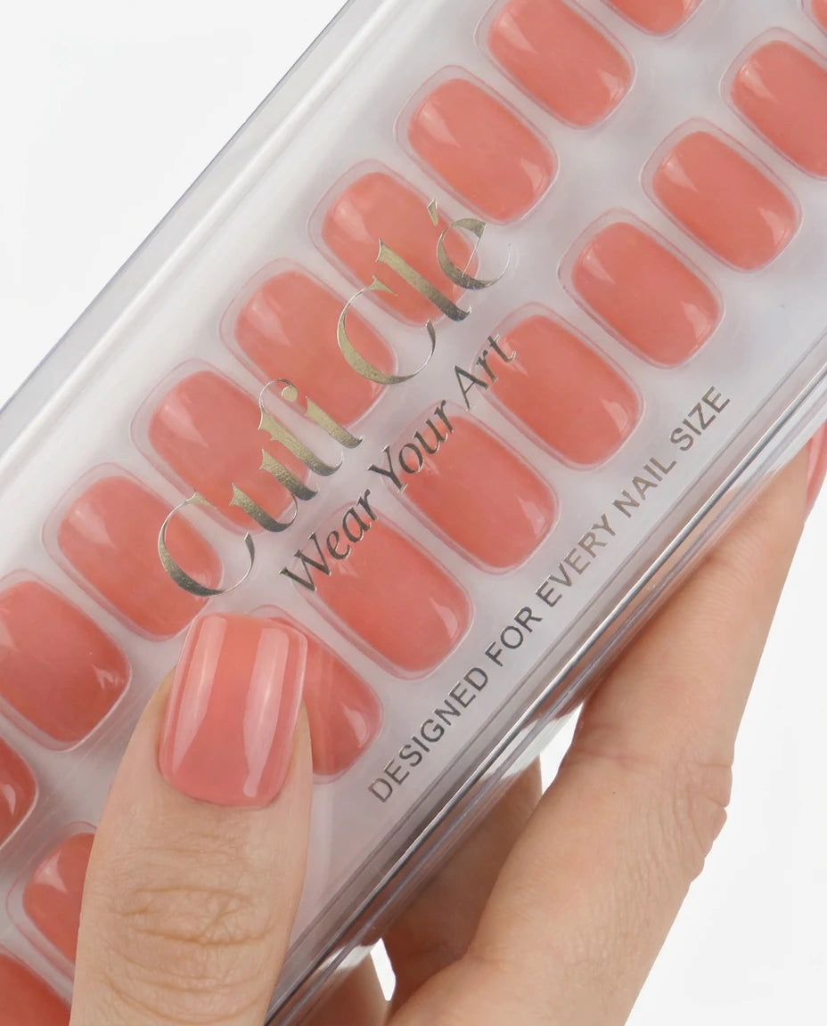 Peach Veil Cuadrada Corta