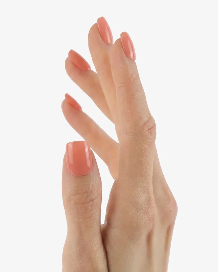 Peach Veil Cuadrada Corta