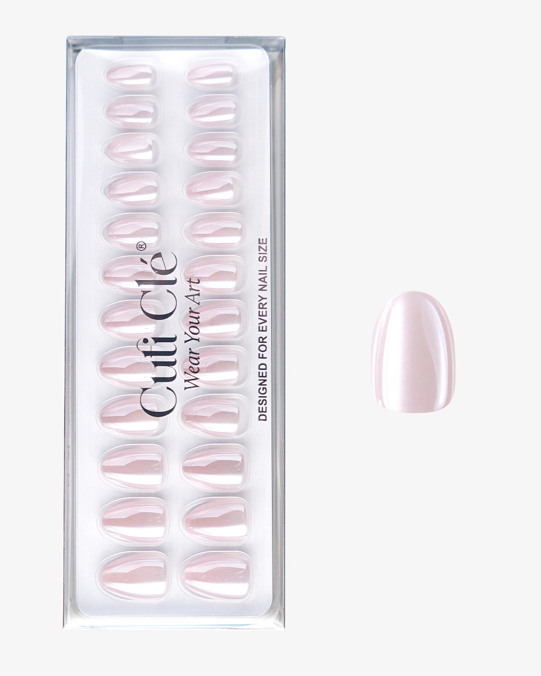 Moonlight Pink Cat Eye Redonda Extra Corta