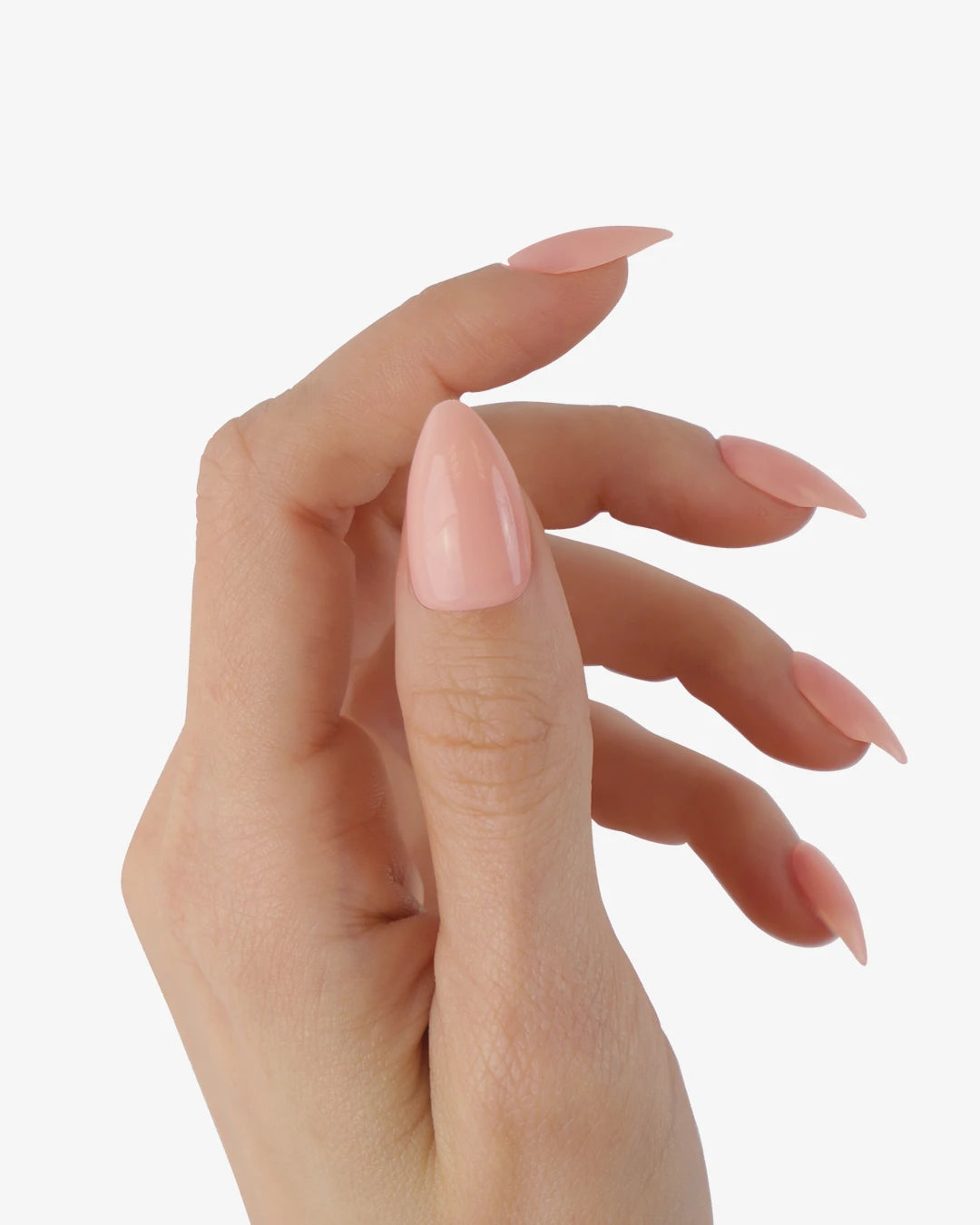 Uñas press-on Bare Muse Almendrada Corta - vista adicional 3 | Cuti Clé