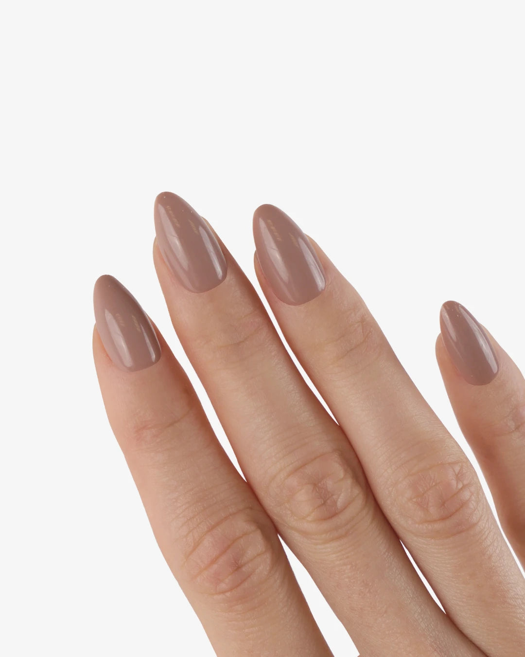 Uñas press-on Rose Ash Almendrada Corta - vista adicional 1 | Cuti Clé
