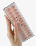 Uñas press-on Breath Redonda Corta - vista adicional 4 | Cuti Clé