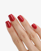 Uñas press-on Scarlet Mood Cuadrada Corta - vista adicional 1 | Cuti Clé
