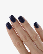 Uñas press-on Neon Navy Cuadrada Corta - vista adicional 1 | Cuti Clé