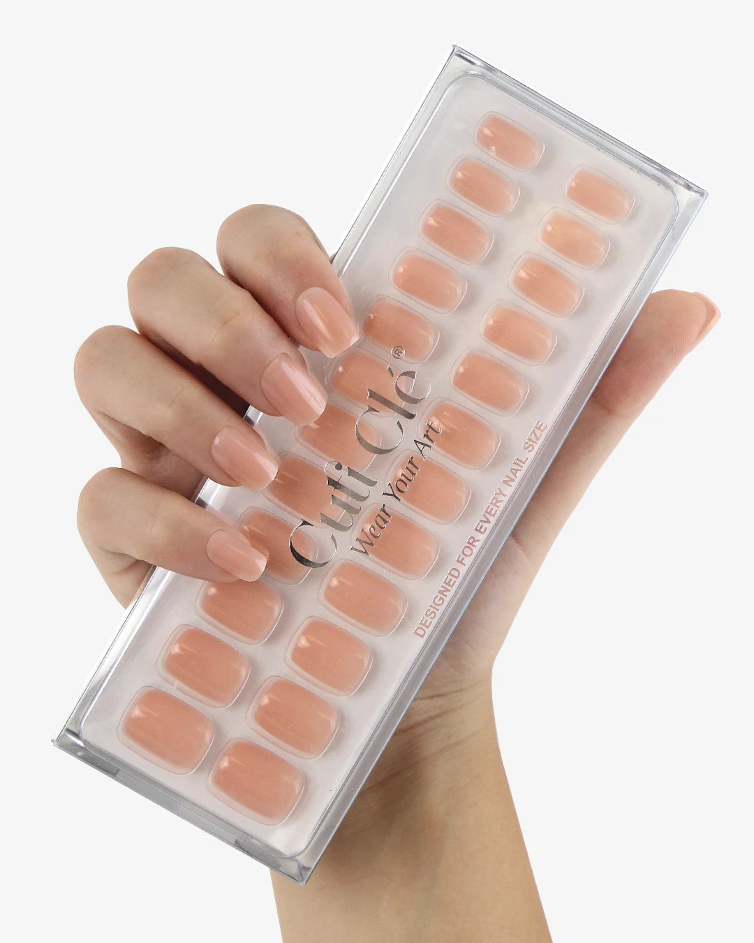 Uñas press-on Breath Cuadrada Corta - vista adicional 4 | Cuti Clé