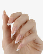 Uñas press-on Classic French Almendrada Mediana - vista adicional 2 | Cuti Clé
