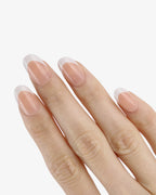 Uñas press-on Classic French Redonda Corta - vista adicional 1 | Cuti Clé