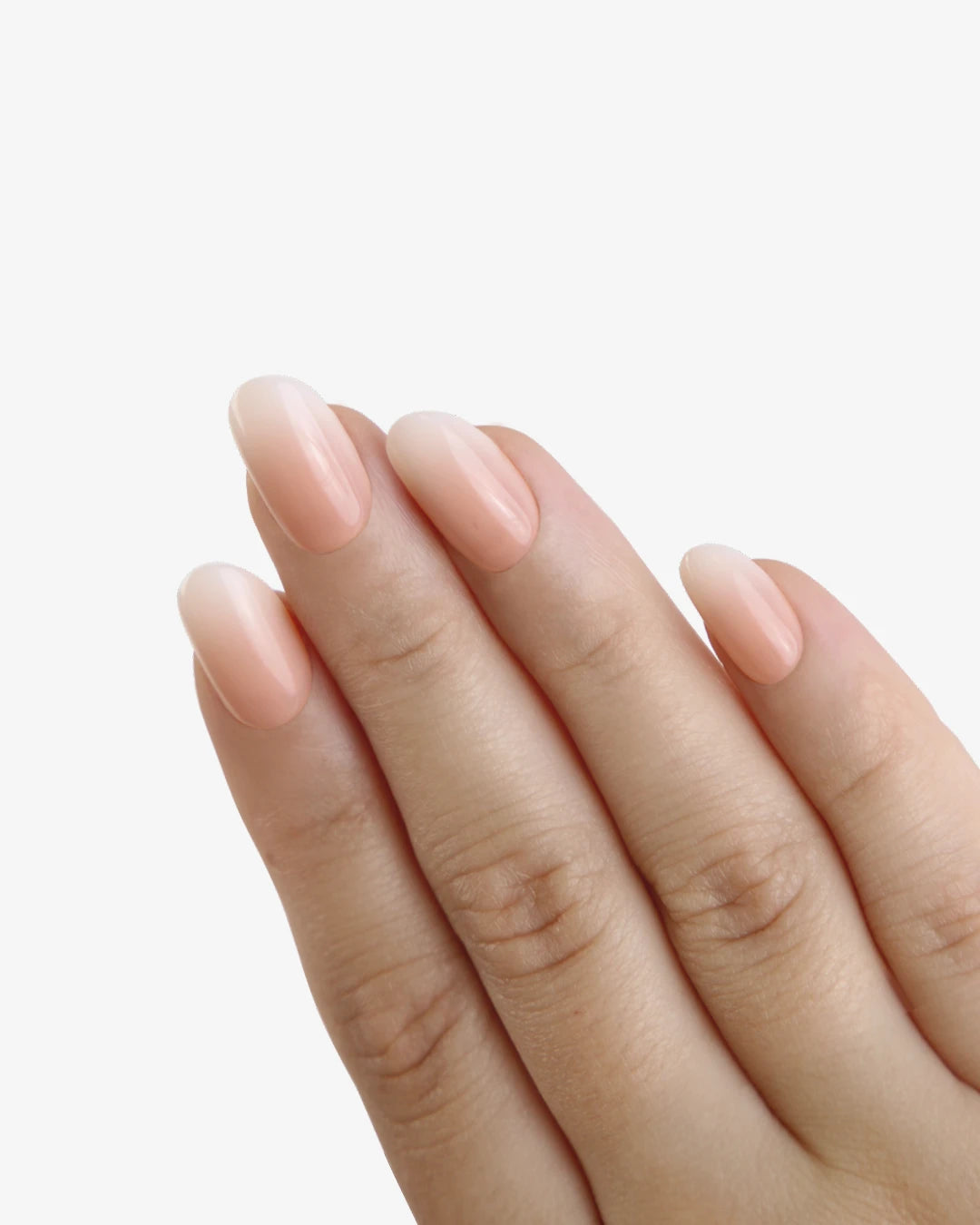 Uñas press-on Baby Boomer Redonda Corta - vista adicional 1 | Cuti Clé