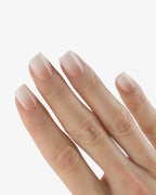 Uñas press-on Baby Boomer Cuadrada Corta - vista adicional 1 | Cuti Clé