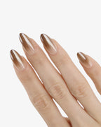 Uñas press-on Parisian Café Almendrada Mediana - vista adicional 1 | Cuti Clé