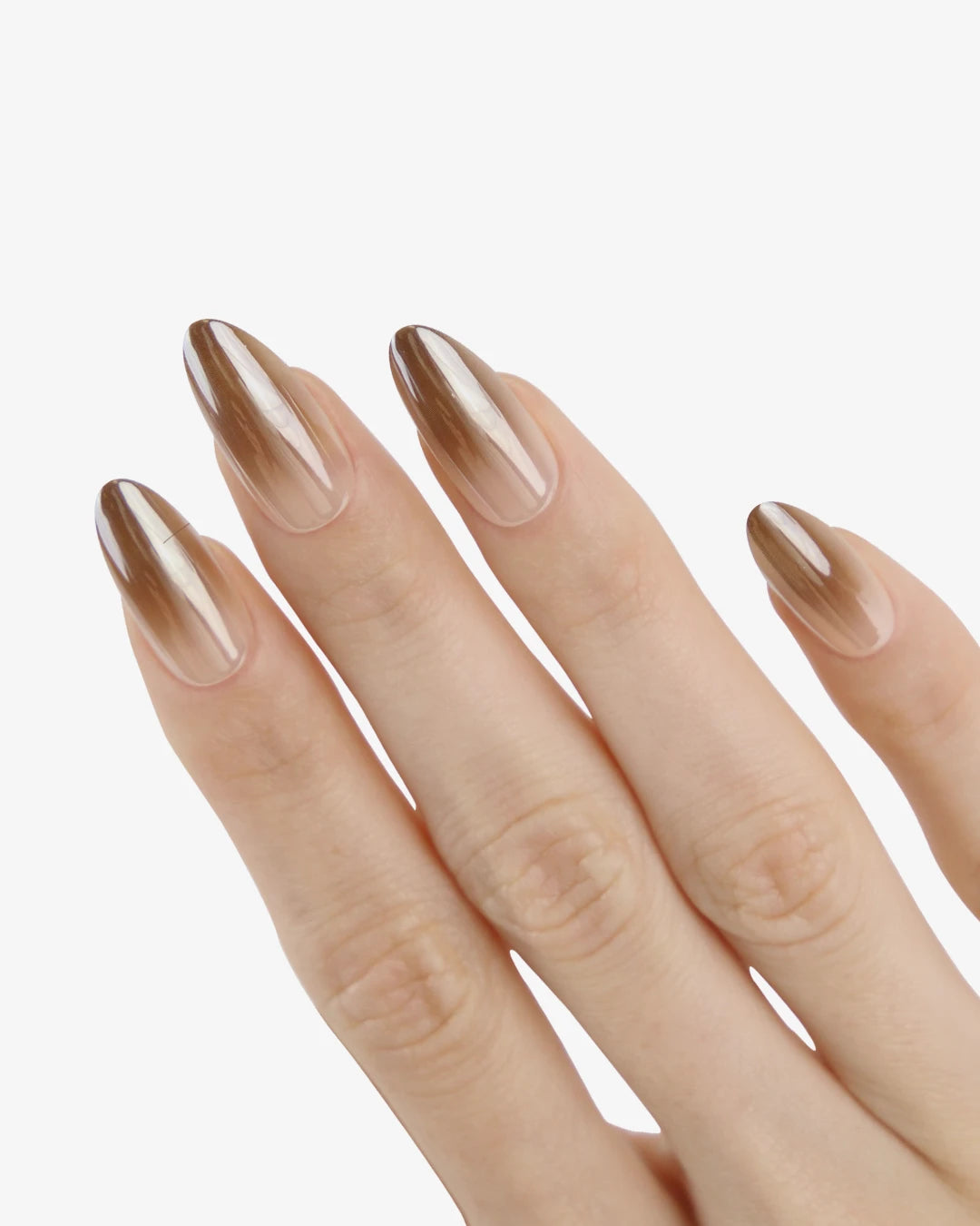 Uñas press-on Parisian Café Almendrada Mediana - vista adicional 1 | Cuti Clé