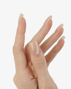 Uñas press-on Champagne Cat Eye Cuadrada Mediana - vista adicional 2 | Cuti Clé
