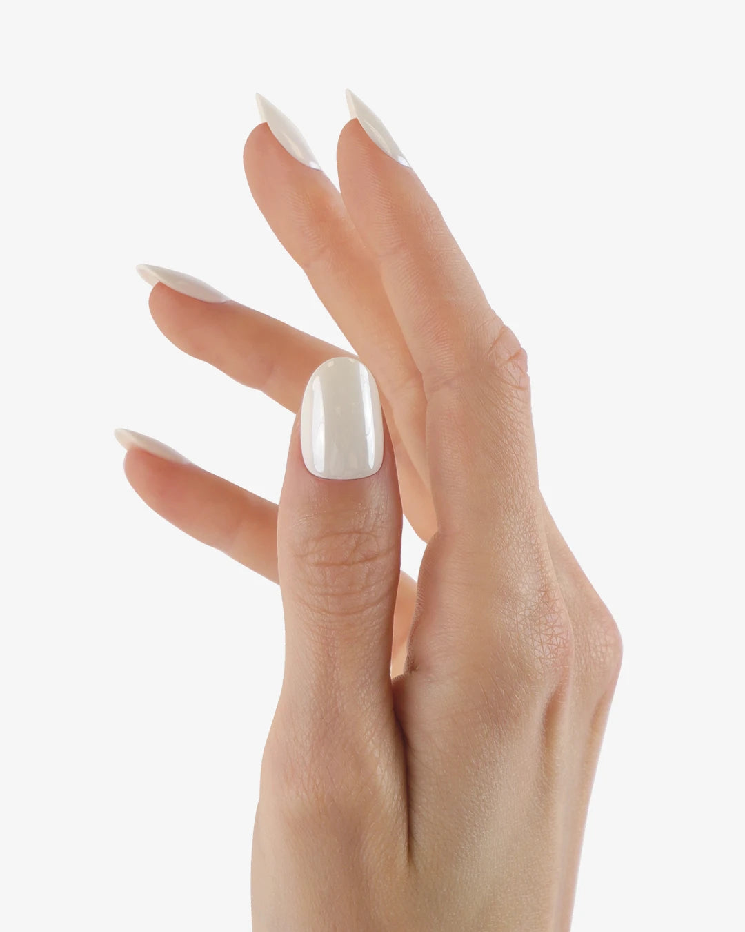 Uñas press-on Pearl Shell Redonda Corta - vista adicional 2 | Cuti Clé