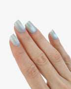 Uñas press-on Blue Hour Cat Eye Cuadrada Corta - vista adicional 1 | Cuti Clé