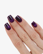 Uñas press-on After Dark Cat Eye Cuadrada Corta - vista adicional 1 | Cuti Clé